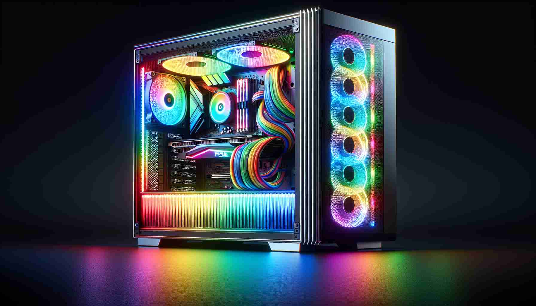 Unleash the Rainbow: The Mind-Blowing 'Nehuma Yuri' Gaming PC Hits the Market!