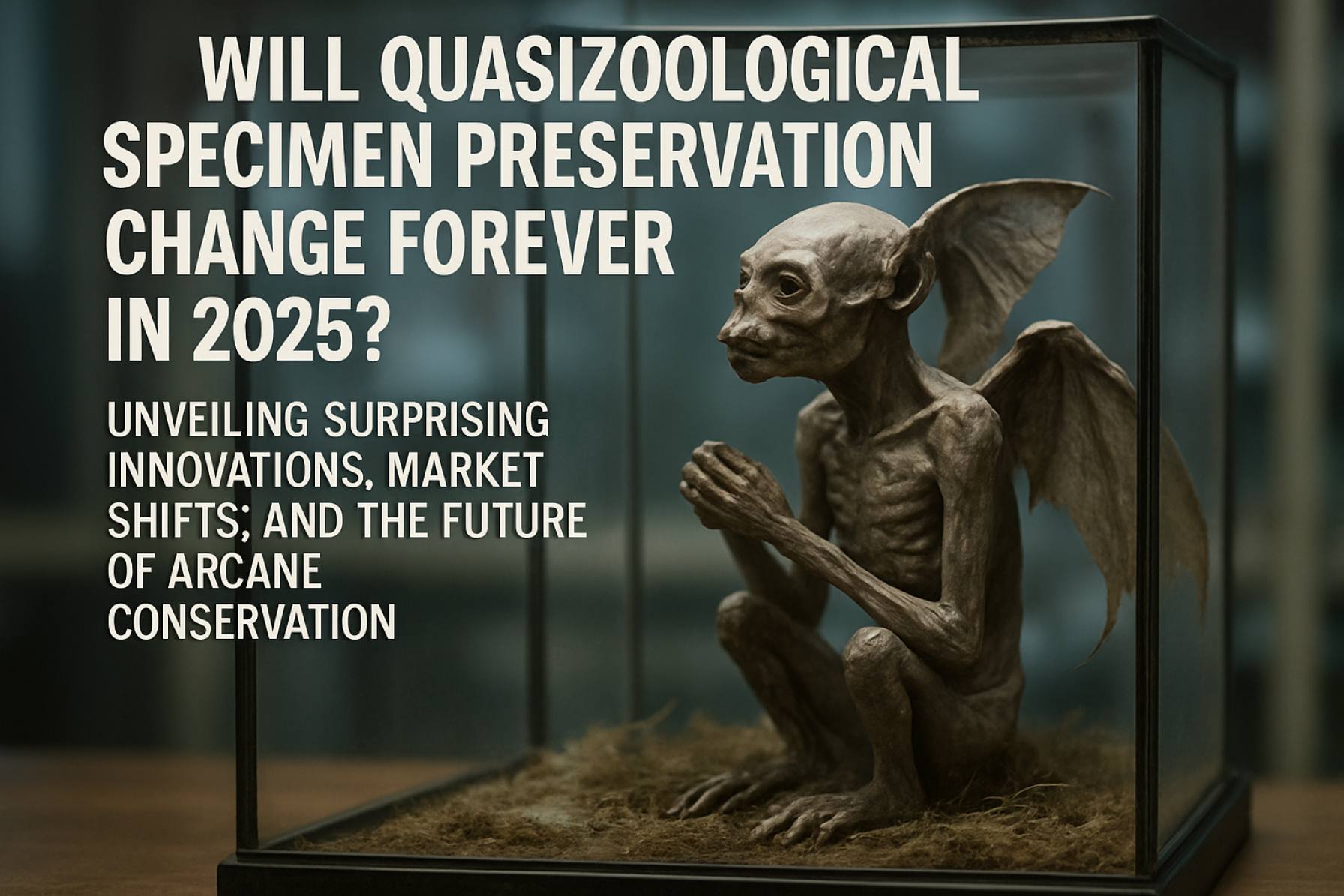 Will Quasizoological Specimen Preservation Change Forever in 2025? Unveiling Surprising Innovations, Market Shifts, and the Future of Arcane Conservation
