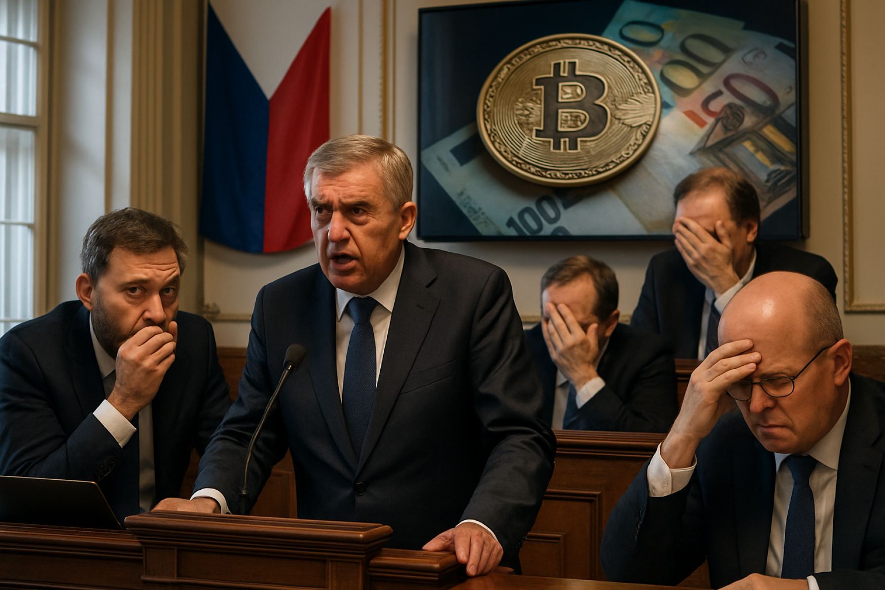 Czech Government Plunged Into Chaos After Multi-Million Euro Bitcoin Scandal Exposed